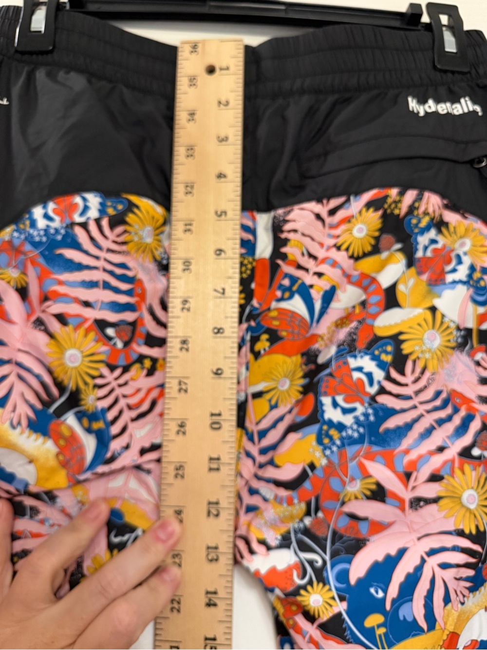 The North Face Hydrenaline 2000 Floral Mushroom Windwall Jogger Pants Small - Picture 11 of 12